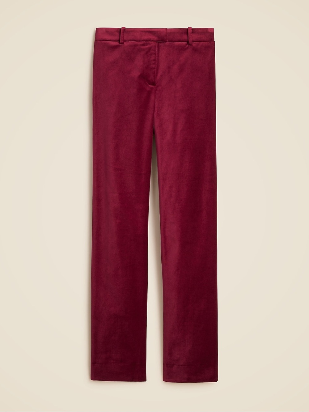 J Crew Stella pant in velvet NWT